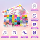 Ybxjges 3600+Rubber Band Bracelet Kit,Loom Bracelet Making Kit for Kids,Friendship Bracelet Loom Bands Kits with Loom Bands Supplies for Children Girls Gifts DIY Crafting Kit by TinyTreasures Baby Boutique