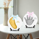 Baby Hand & Footprint Keepsake Kit - Personalized Handprint Footprint Ornament for Newborn Babies, New Mom Gifts, Baby Shower & Registry, Nursery Picture Frame, Pet Paw Print Ornament by TinyTreasures Baby Boutique