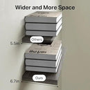 BAYKA Floating Shelves for Wall, Wall Mounted Rustic Wood Shelves for Bathroom, Bedroom, Living Room, Kitchen,Small Hanging Shelf for Books/Storage/Room Decor (Grey, Set of 3, 15.7in) by CozyNest Decor