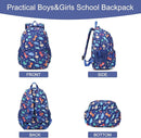CLUCI Kids Backpack for Boys Bookbags Preschool Toddler Daycare School Bag Elementary Kindergarten Lightweight Waterproof Bluey Backpack Dinosaurs by TinyTreasures Baby Boutique