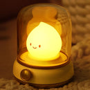 Cute Campfire Lamp, Portable LED Camping Lantern, Rechargeable, Dimming, Candle Lights & Night Light 2 Mode, Table Bedside Lamps, Nightlight for Kids Room, Halloween Decor by TinyTreasures Baby Boutique