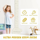 Personalized Name Height Chart for Kids, Alpaca Wood Growth Chart, Height Measuring for Children, Boy Girls Height Wall Chart Growth Measuring Ruler for Nursery Decor, Lightweight by CozyNest Decor