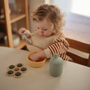 mushie 100% Silicone Baby Sippy Cup | 6 Months+ (Cambridge Blue) by TinyTreasures Baby Boutique
