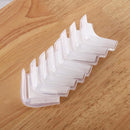 Food-Graded Silicone Clear Corner Protectors, Baby Proofing Table Edge Guards, Pre-Tapep Adhesive Soft for Kids Child Safety Proof, Cabinets Counter Furniture Bumpers (8, 3/5x3/5 in (Width)) by TinyTreasures Baby Boutique