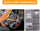 BIRANCO. STEM Remote Control Building Kit 3 in 1 RC Tracked Racer/Tank/Robot Engineering Toys, Science Construction Play Set, Toy Car Christmas for Boys & Girls Age 8-12 (392pcs) by TinyTreasures Baby Boutique