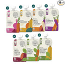 Serenity Kids Certified Organic Baby Food Veggie Puree Pouches Variety Pack - 18 x 3.5 oz for 6+ Months - No Added Sugar & Allergen Free - BPA-Free Packaging - Baby Food Pouches - Pouches Toddler by TinyTreasures Baby Boutique