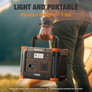 Portable Power Station 300W, GRECELL 230.88Wh Solar Generator with 60W USB-C PD Output, 110V Pure Sine Wave AC Outlet Backup Lithium Battery for Outdoors Camping Travel Home Blackout by TinyTreasures Baby Boutique