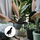 NUOBESTY 4pcs Metal Quail Garden Decorative Statues Standing Metal Quail Lawn Sculptures Ornaments Metal Quail Art Sculptures for Yard Garden Lawn Decor Animal Outdoor Decorations by GreenHaven Gardens