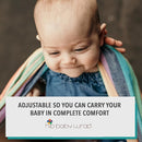 Hip Baby Wrap Ring Sling Baby Carrier for Infants and Toddlers - Beautiful, 100% Soft Cotton Baby Wraps Carrier For Babies 8-35 lbs, Perfect Baby Shower Gifts Moms And Dads - Nursing Cover (Turquoise) by TinyTreasures Baby Boutique