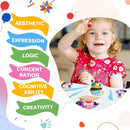 Air Dry Clay 156 Colors, Modeling Clay for Kids, Model Magic Clay, DIY Molding Clay Kit with Sculpting Tools, Soft and Non-Sticky, Arts and Crafts Gift for Boys Girls Kids by TinyTreasures Baby Boutique