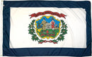 FlagSource West Virginia Nylon State Flag, Made in the USA, 5x8' by GreenHaven Gardens