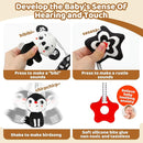 Black and White High Contrast Baby Toys - Sensory Infant Hanging Carseat & Stroller Toy for Newborns 0-6,6-12Months Perfect Easter Birthday & Baby Shower for Babies Boys Girls by TinyTreasures Baby Boutique