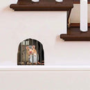 Mouse Reading Book, Wall Decor Sticker Decal, Kids Room, Classroom, Home, Bedroom, Bookcase, Book Lover, of Mice and Men, Children, Adorable, (Mouse Trap) by CozyNest Decor