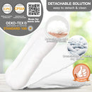 Baby Lounger - Snuggle Cozy Me Infant Lounger for Newborns | Breathable & Soft, Portable Awake-Time Pad, Essential Baby Gift- Natural (Lounger Cover Included) by TinyTreasures Baby Boutique