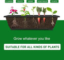 Outvita 4.4 FT Vertical Garden Bed, 5 Tier Vertical Raised Planter, Removable Black Raised Bed Box with 4 Wheels, Movable Elevated Vegetable Flower Planter for Patio Yard Indoor Outdoor by GreenHaven Gardens