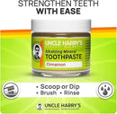Uncle Harry's Cinnamon Remineralizing Toothpaste | Natural Whitening Toothpaste Freshens Breath & Promotes Enamel | Vegan Fluoride Free Paste (4 pack) by CozyNest Decor