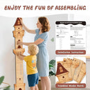 Personalized Name Growth Chart, Castle Height Chart, Customized Name Measuring Board for Kids Height, Kids Growth Measurement Decorative Wall Sticker, Nursery Growth Chart Ruler by CozyNest Decor
