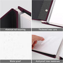 Zesthouse Large 18In Photo Album Self Adhesive 60 Pages, Scrapbook Albums with Sticky Page Holds 10x12 & 8x10 & 5X7 & 4x6 Pictures, DIY Photo Book Ideal Gift for Family Wedding Baby by TinyTreasures Baby Boutique