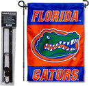 College Flags & Banners Co. Florida Gators Garden Flag with Stand Holder by GreenHaven Gardens