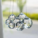Crystalsuncatcher Clear Crystal Ball Prism Suncatcher Rainbow Maker Hanging Crystals Prisms for Windows, for Feng Shui, for Gift(30mm/1.18" 15pack) by GreenHaven Gardens