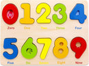 Aile Wooden Preschool Learning Number Puzzles Toys for Kids Age 2-4， Educational Toys by TinyTreasures Baby Boutique