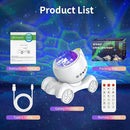 ENOKIK Star Projector, Galaxy Projector Built-in Bluetooth Speaker and 8 White Noise, Night Light for Kids Adults, Aurora Nebula Lamp for Home Decor/Relaxation/Party/Music/Gift (White) by TinyTreasures Baby Boutique
