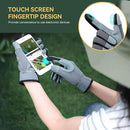 OZERO Women Leather Work Gloves: Touch Screen | Deerskin Garden Gloves with Grip | Ideal for Yard Work, Daily Tasks, Driving by GreenHaven Gardens
