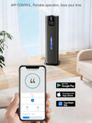 8L Smart Humidifier for Large Room Bedroom, Cover up to 505ft², Easy Top Fill, Remote & APP Control, Aroma Box, RGB Light, Last 48 Hours Suitable for Indoor Plant, Office, Home by TinyTreasures Baby Boutique