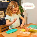 Sculpd Kids Painting Kit, Paint Craft Set for Kids Age 4 to 6, Includes 10 Colour Paint Set, 4 Paint Pens, 2 Canvases, Easels, Magnetic Picture Frame, Additional Art Supplies and Free Guidebook by TinyTreasures Baby Boutique