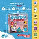 Ditty Bird Chinese Nursery Rhymes Book Children Songs Edition | Bilingual Musical Book for Toddlers, English & Chinese | Fun, Interactive Sound Books for Babies & Toddlers | Mandarin Book for Learning by TinyTreasures Baby Boutique