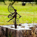 Decorative Garden Stakes, Fairy Garden Statues for Home and Garden (3) by CozyNest Decor