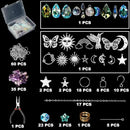 10 Set DIY Suncatcher Making Kits,Crystal Suncatcher Prism Hanging Kit with Hooks/Chain Rainbow Maker,Make Your Own Decorative Hanging Suncatcher for Adults Wedding Windows Home Garden by GreenHaven Gardens