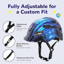 Kids/Youth Bike Helmet for Boys Girls and Teens, Adjustable and Multi-Sport for Bicycle, Kick Scooter, Skateboard, Roller/Inline Skate by TinyTreasures Baby Boutique