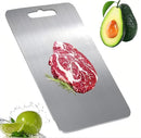Titanium Cutting Board, 100% Pure Titanium Cutting Boards for Kitchen, Double Sided Food-Grade Chopping Board - Dishwasher Safe Easy to Clean (18"L x 12"W) by CozyNest Decor