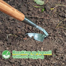 Berry&Bird Japanese Weeding Sickle, Versatile Long Handle Weeding Tool Garden Hoe for Effective Weeding, Cultivating, Soil Loosening & Digging by GreenHaven Gardens