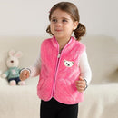 Baby Boys Girls Fleece Vest Zip Up Cute Bear Jackets Fuzzy Fall Winter Warm Clothes Newborn Outwear for Toddler Infant by TinyTreasures Baby Boutique