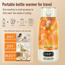 Portable Bottle Warmer for Travel-Various Heating Modes for Breast Milk& Water&Tea. 17 Ounces Large Capacity Portable Milk Warmer for Baby,Fast Heating Speed and Long Battery Life with High Capacity by TinyTreasures Baby Boutique