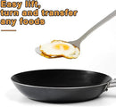 FJNATINH Stainless Steel Wok Spatula and Ladle Tool, Mirror Polished Cooking Utensils Set Metal Wok Accessories with Wooden Handle,Easy to Clean Kitchen Utensils,Sliver by CozyNest Decor