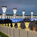 Solar Post Cap Lights 8 Pack Outdoor Waterproof Solar Fence Post Lights Sun Powered Pillar Lights Garden Decorative Yard Patio Walkway Pathway Lights by GreenHaven Gardens