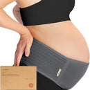 KeaBabies Maternity Belly Bands for Pregnant Women - Soft & Breathable Pregnancy Belly Support Band, Adjustable Maternity Belt for Back, Pelvic Support, Comfortable, Easy to Use (Mystic Gray, M/L) by TinyTreasures Baby Boutique