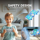UranHub Drones for Kids, Mini Drone with 5 Lighting Modes, 22-Min Flight Time RC Drone with 2 Batteries/2 Takeoff Options/3D Flip/3-Speed/Propeller Protection Cover, etc, Gift for Kids (Blue) by TinyTreasures Baby Boutique