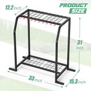 Trieez Extra Large Garden Tool Organizer for Garage, NEVER FALL OVER - Yard Tool Organizer Garage for Organization and Storage, Tool Rack for Shed, Outdoor, Tool Stand by GreenHaven Gardens
