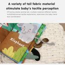 BARMACO Baby Soft Touch and Feel Crinkle Cloth Books for Infants & Toddlers, Learning Toys, Early Development Interactive Sensory Toys, Ocean Animal Tails, Gifts for Boys & Girls by TinyTreasures Baby Boutique