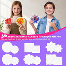 Arts and Crafts for Kids Ages 4-8,Paint Spin Art Machine Kit,Art Craft Set for 6-9 Year Old,Cool Painting Spinner Toys Kits Set,Art Supplies Birthday Gifts for Boy Girl Ages 6 7 8 9 10 11 12 Purple by TinyTreasures Baby Boutique