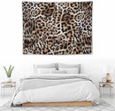HZOHNAGO Leopard Print Tapestry Nature Wildlife Vintage Cheetah Fur Spot Animal Skin Wild Animals Spots Printed Wall Tapestry Painting Wall Hanging for Bedroom Living Room Dorm 40" W x 30" H by CozyNest Decor