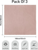 Muslin Swaddle Blankets for Newborn, 3 Pack Breathable Soft Receiving Blanket, Large 38 x 40 inches Swaddle Wrap Burping Clothes Diapers, Essentials Infant Shower Items, Toddler Gift (Gentle Colors) by TinyTreasures Baby Boutique