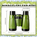 Libima 24 Pcs Binoculars for Kids Educational Compact Kids Binoculars with Neck String Toddler Telescope for Boys Girls Learning Bird Watching Camping Hiking Travel Safaris Birthday Gifts(Green) by TinyTreasures Baby Boutique