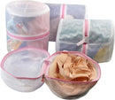 GOGOODA 4 Pcs Mesh Laundry Bag for Bras Lingerie Wash Bag for Delicates, Large, 4 Pack by TinyTreasures Baby Boutique