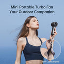 JISULIFE Handheld Fan Pro Series - Extreme Cooling Output: 1-100 Speed Scroll Wheel, Metal Body, Digital Display, 1.5H Fast Charge, 5000mAh-Portable Fan for Travel Outdoor, Gifts for Women Men(Grey) by TinyTreasures Baby Boutique