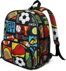Toddler Backpack for Boys 3-8: Preschool Kindergarten Backpack - Cute Kids Backpacks for Boys-Sport by TinyTreasures Baby Boutique